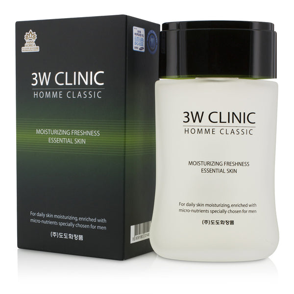 3W Clinic Homme Classic - Moisturizing Freshness Essential Skin 
