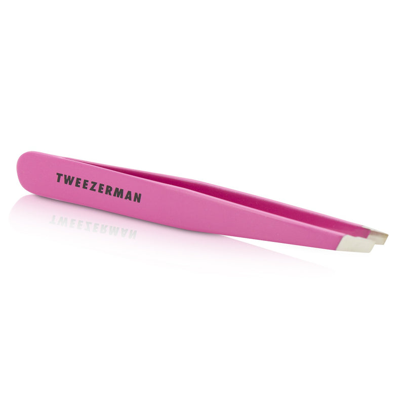 Tweezerman Slant Tweezer - Pink (Studio Collection)