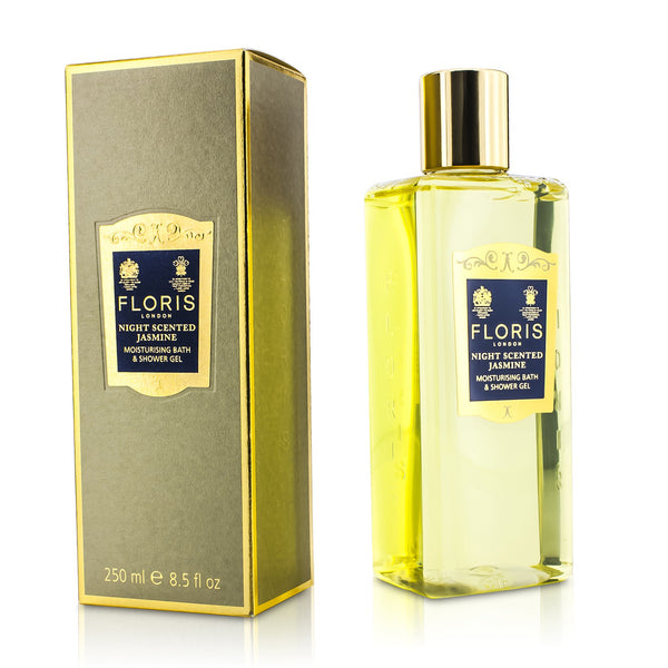 Floris Night Scented Jasmine Moisturising Bath & Shower Gel  250ml/8.5oz