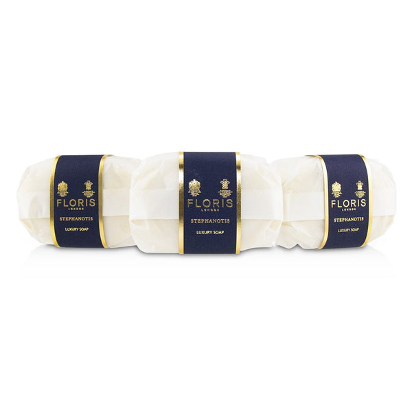 Floris Stephanotis Luxury Soap  3x100g/3.5oz