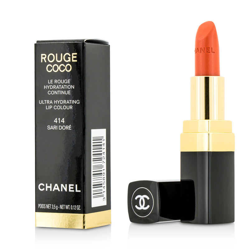 Chanel Rouge Coco Ultra Hydrating Lip Colour - # 414 Sari Dore 