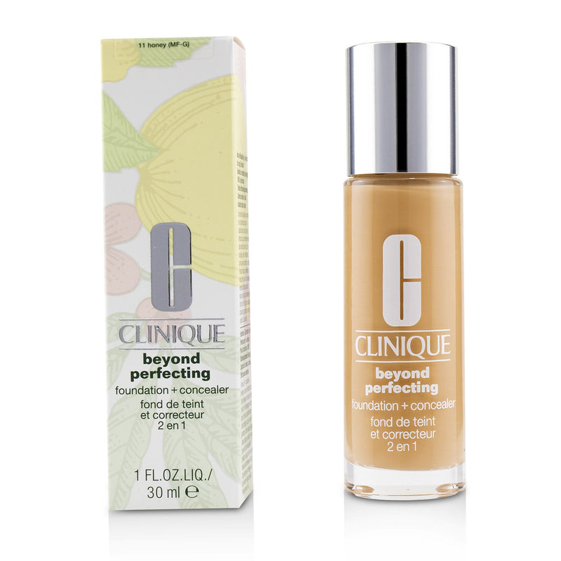 Clinique Beyond Perfecting Foundation & Concealer - # 11 Honey (MF-G)  30ml/1oz