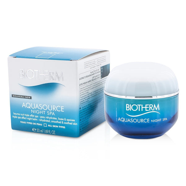 Biotherm Aquasource Night SPA Triple Spa Effect Night Balm (All Skin Types)  50ml/1.69oz