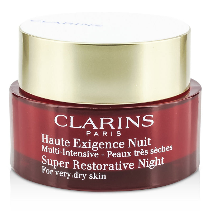 Clarins Super Restorative Night Age Spot Correcting Replenishing Cream - For Very Dry Skin 