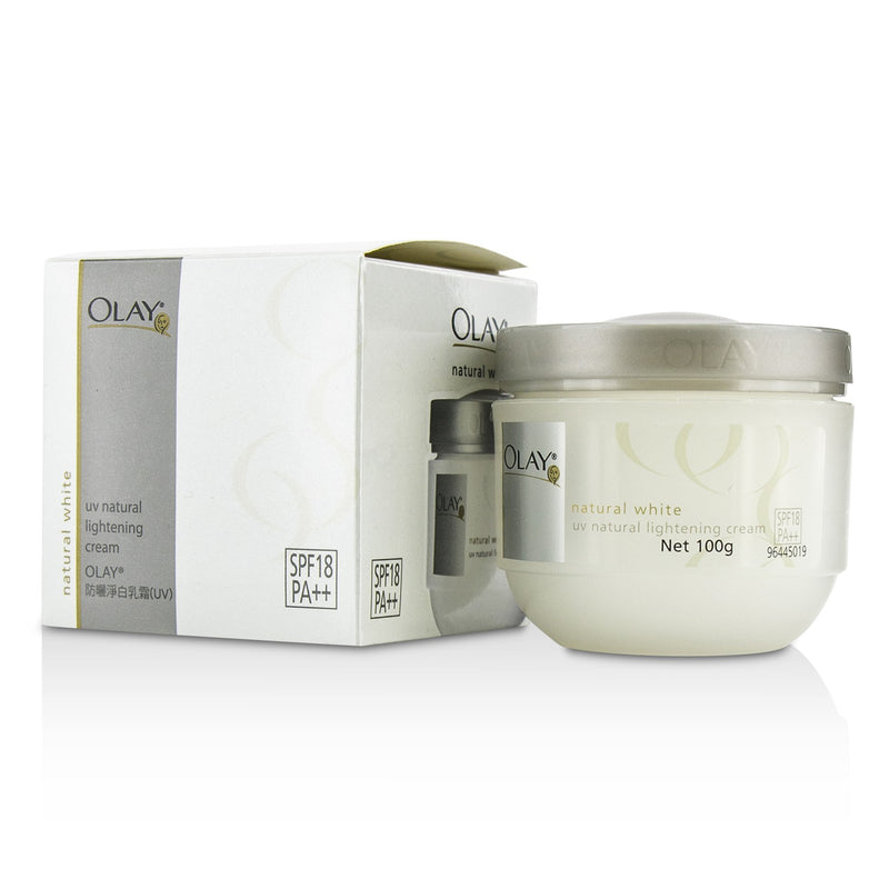 Olay Natural White UV Natural Lightening Cream SPF 18  100g/3.5oz