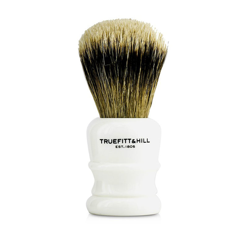 Truefitt & Hill Wellington Super Badger Shave Brush - # Porcelain 