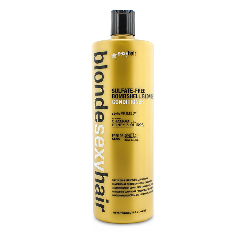 Sexy Hair Concepts Blonde Sexy Hair Sulfate-Free Bombshell Blonde Conditioner (Daily Color Preserving) 