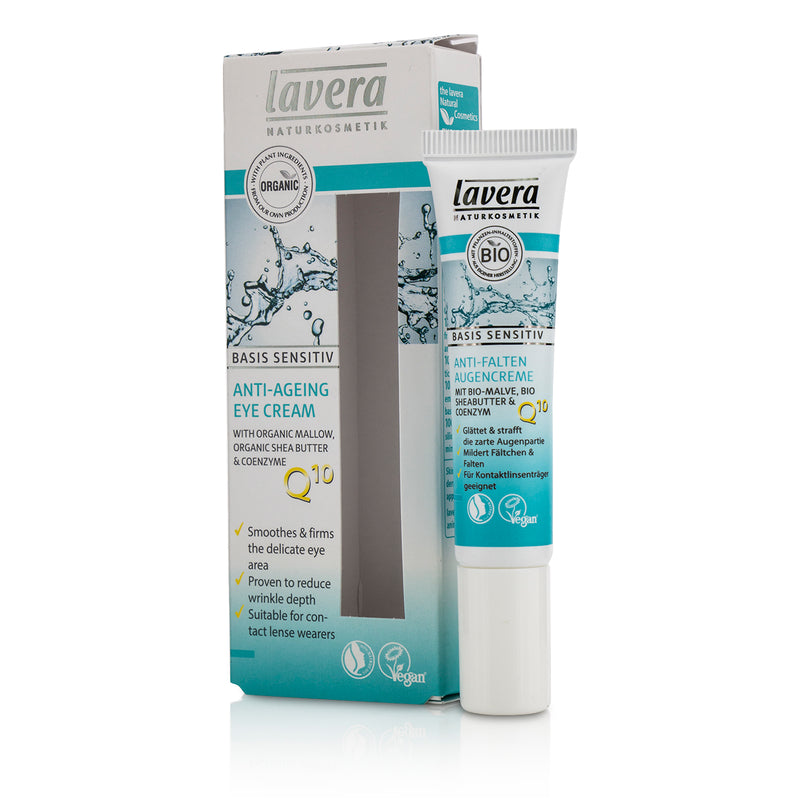 Lavera Basis Sensitiv Q10 Anti-Ageing Eye Cream 