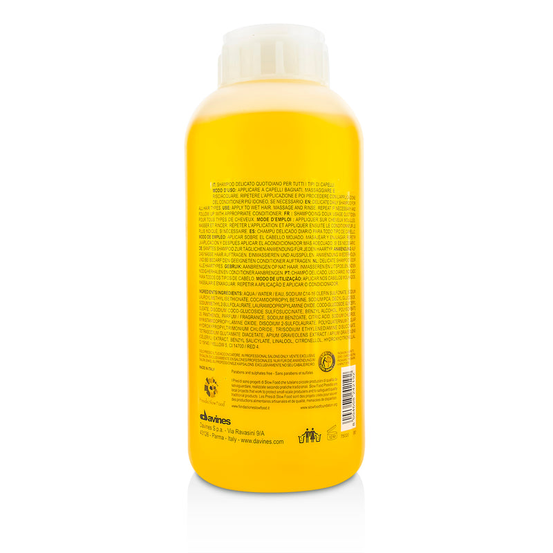 Davines Dede Delicate Daily Shampoo (For All Hair Types)  1000ml/33.8oz