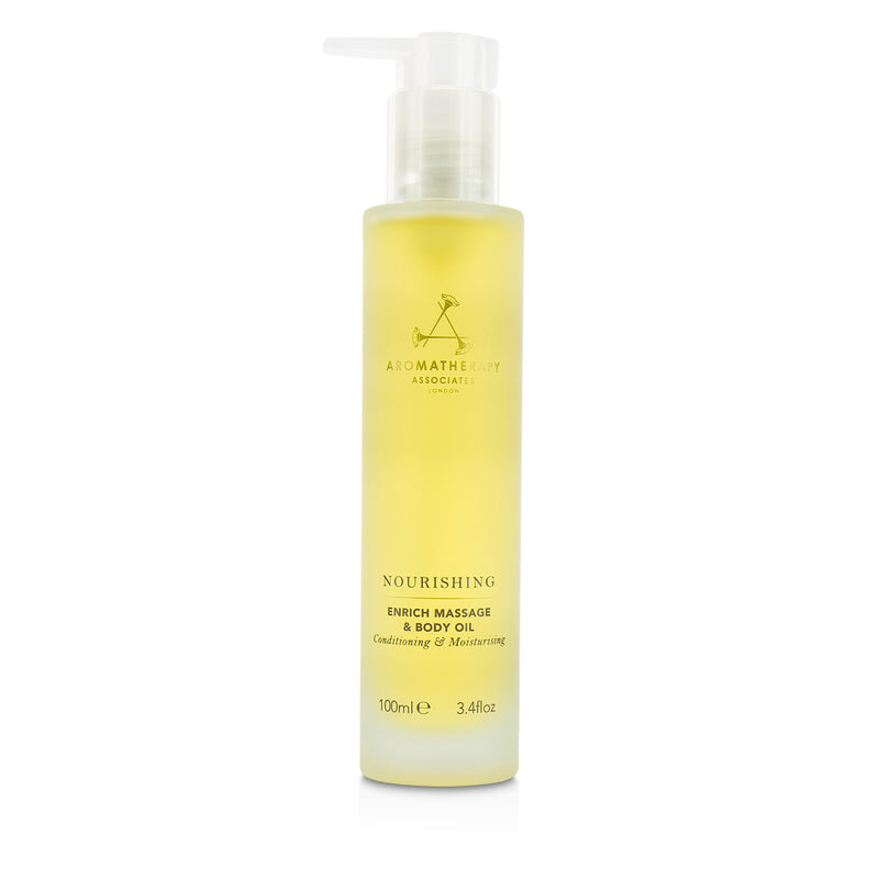 Aromatherapy Associates Nourishing - Enrich Massage & Body Oil  100ml/3.4oz