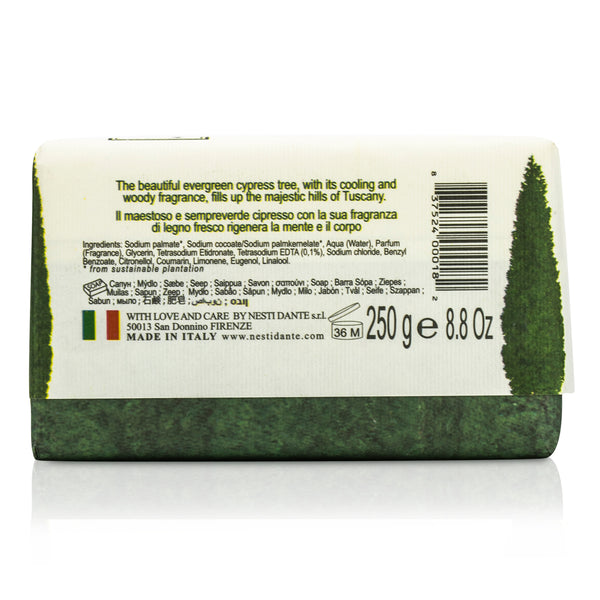 Nesti Dante Dei Colli Fiorentini Triple Milled Vegetal Soap - Cypress Tree 