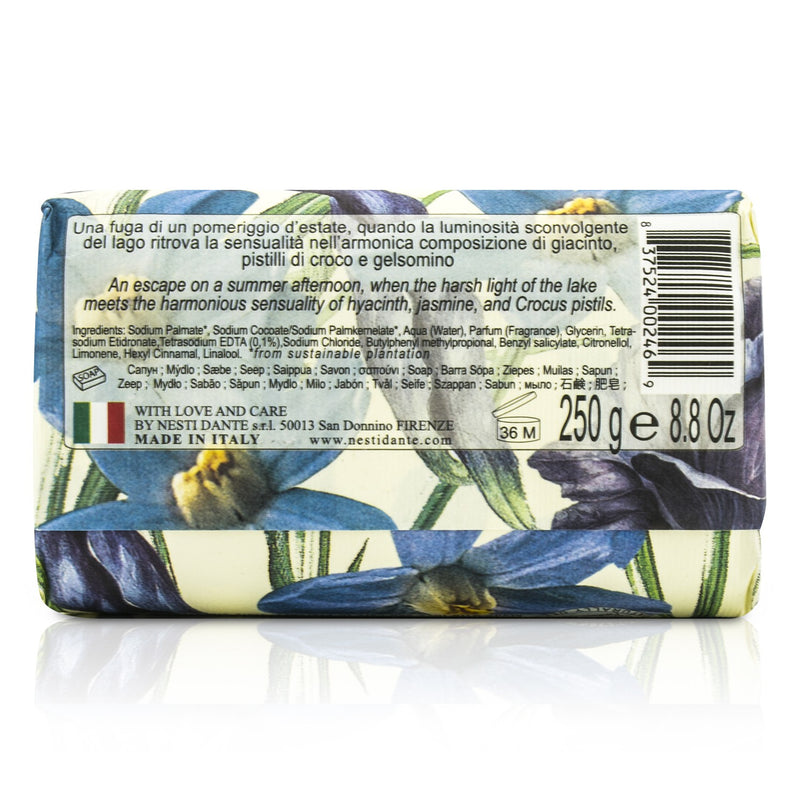 Nesti Dante Dolce Vivere Fine Natural Soap - Lago Di Como - Jasmine, Crocus Pistils & Blue Hyacinth 