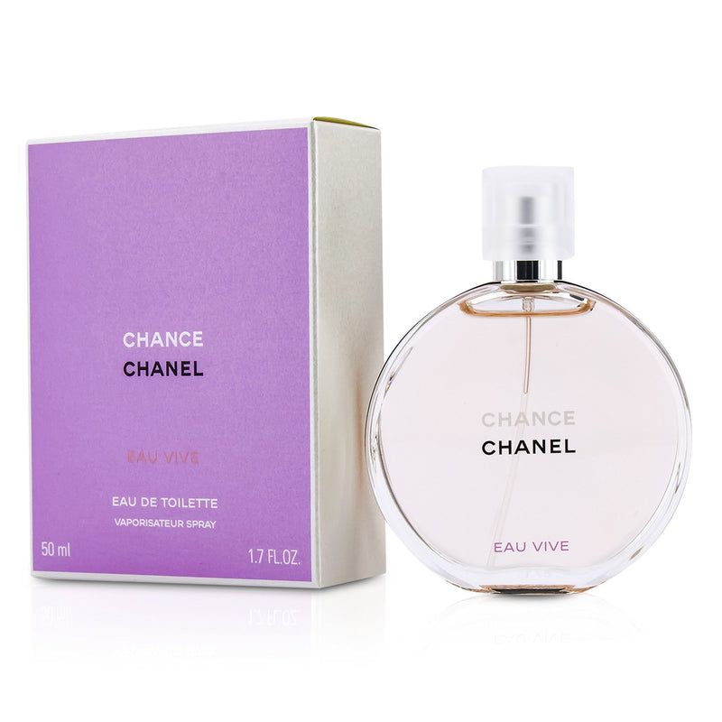 Chanel Chance Eau Vive Eau De Toilette Spray  50ml/1.7oz