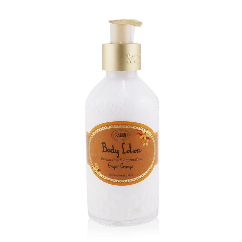 Sabon Body Lotion - Ginger Orange (With Pump) 