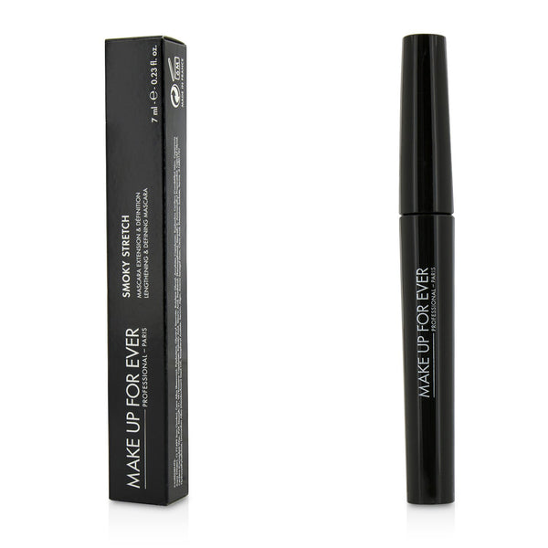 Make Up For Ever Smoky Stretch Lengthening & Defining Mascara (Black Black)  7ml/0.23oz