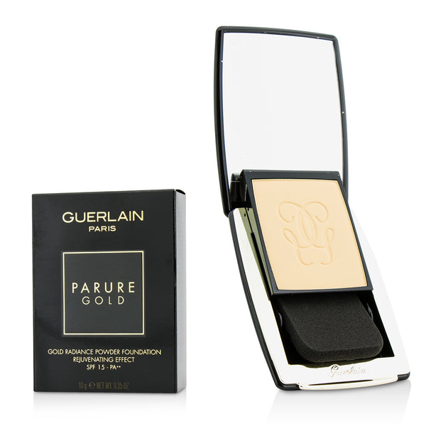 Guerlain Parure Gold Rejuvenating Gold Radiance Powder Foundation SPF 15 - # 31 Ambre Pale 
