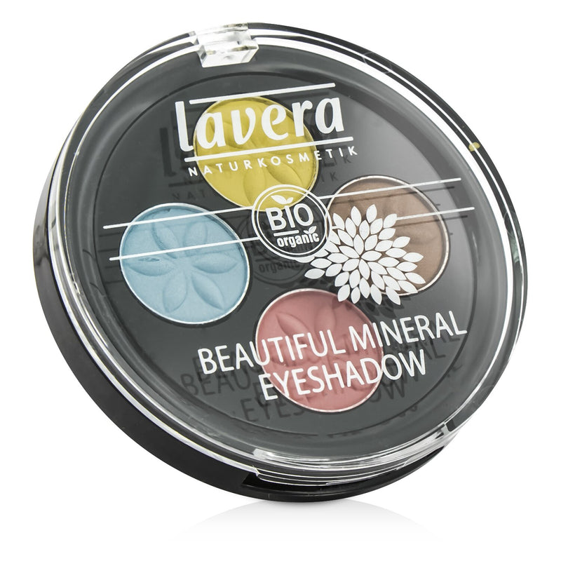 Lavera Beautiful Mineral Eyeshadow Quattro - # 05 Lunatic Summer Skies 