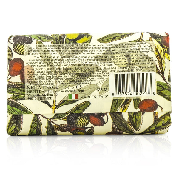 Nesti Dante Natural Soap With Italian Olive Leaf Extract  - Olivae Di Sicilia 