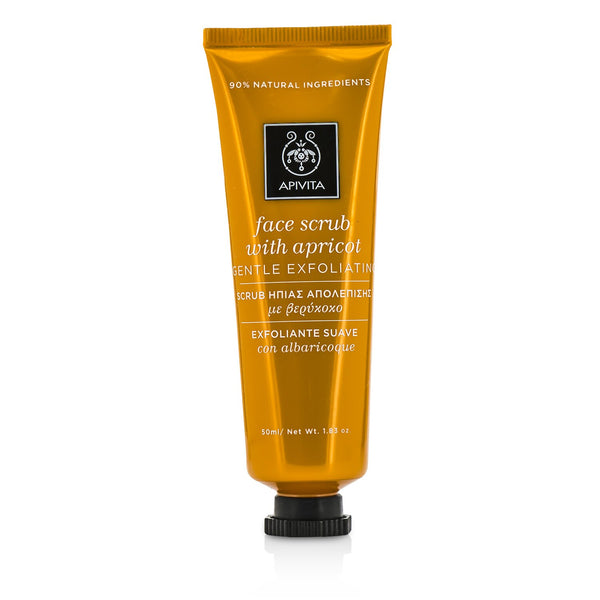 Apivita Face Scrub with Apricot - Gentle Exfoliating 