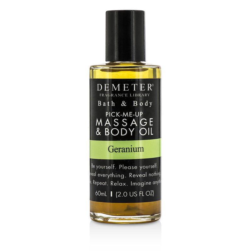 Demeter Geranium Massage & Body Oil  60ml/2oz