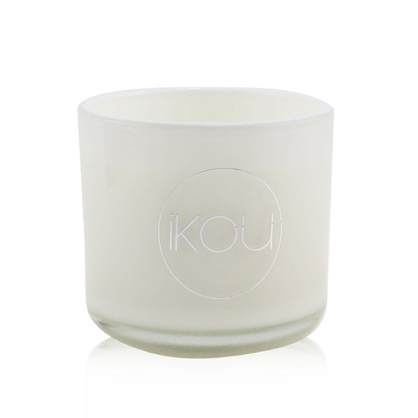 iKOU Eco-Luxury Aromacology Natural Wax Candle Glass - De-Stress (Lavender & Geranium) 