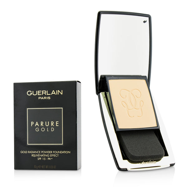 Guerlain Parure Gold Rejuvenating Gold Radiance Powder Foundation SPF 15 - # 02 Beige Clair  10g/0.35oz