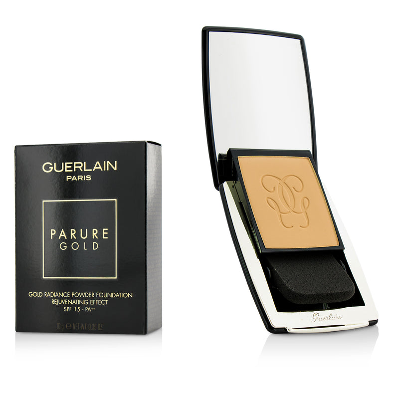 Guerlain Parure Gold Rejuvenating Gold Radiance Powder Foundation SPF 15 - # 03 Beige Naturel  10g/0.35oz