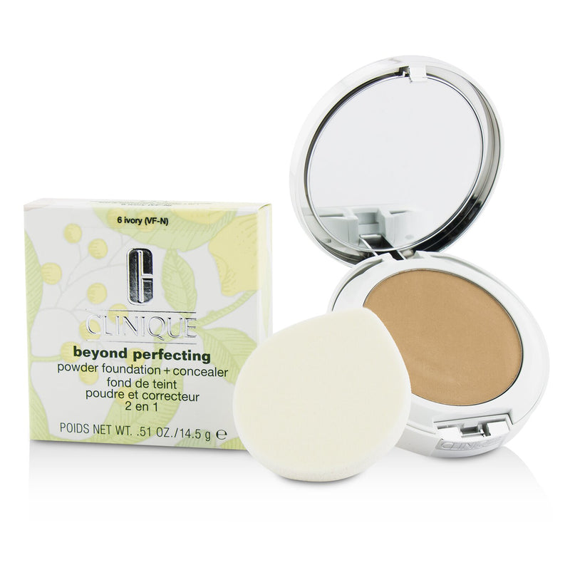 Clinique Beyond Perfecting Powder Foundation + Corrector - # 06 Ivory (VF-N) 