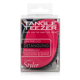 Tangle Teezer Compact Styler On-The-Go Detangling Hair Brush - # Pink Sizzle 