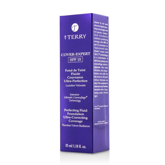 By Terry Cover Expert Perfecting Fluid Foundation SPF15 - # 07 Vanilla Beige 35ml/1.18oz