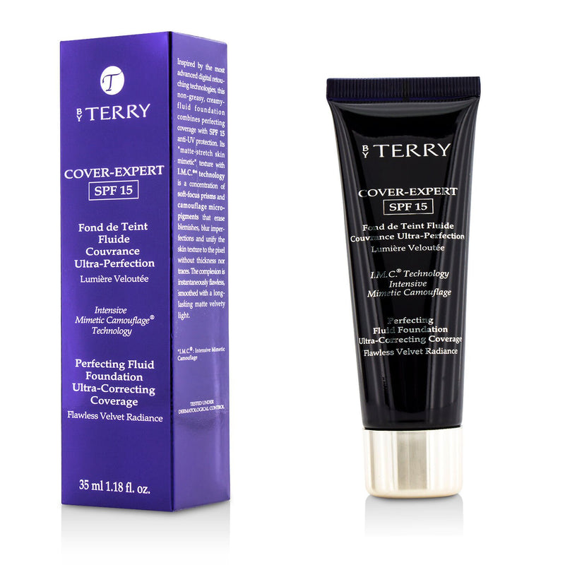 By Terry Cover Expert Perfecting Fluid Foundation SPF15 - # 09 Honey Beige 