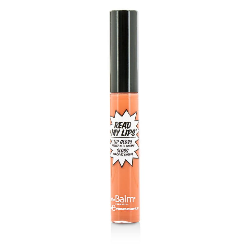 TheBalm Read My Lips (Lip Gloss Infused With Ginseng) - #Pop!  6.5ml/0.219oz