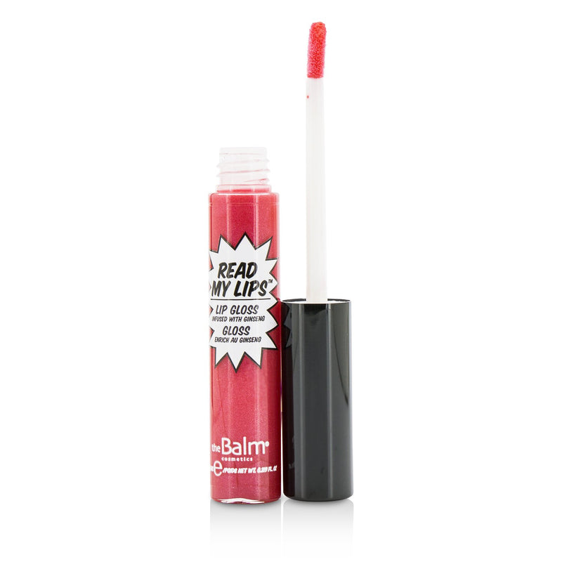 TheBalm Read My Lips (Lip Gloss Infused With Ginseng) - #Pow!  6.5ml/0.219oz