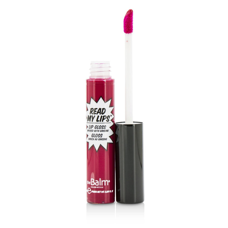 TheBalm Read My Lips (Lip Gloss Infused With Ginseng) - #Hubba Hubba! 