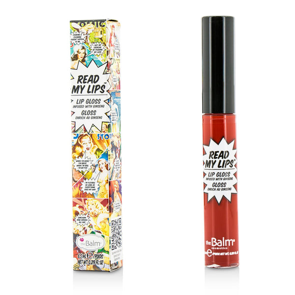 TheBalm Read My Lips (Lip Gloss Infused With Ginseng) - #Wow!  6ml/0.219oz