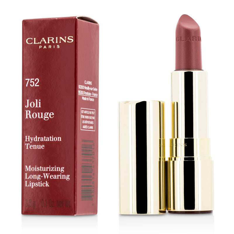 Clarins Joli Rouge (Long Wearing Moisturizing Lipstick) - # 752 Rosewood 