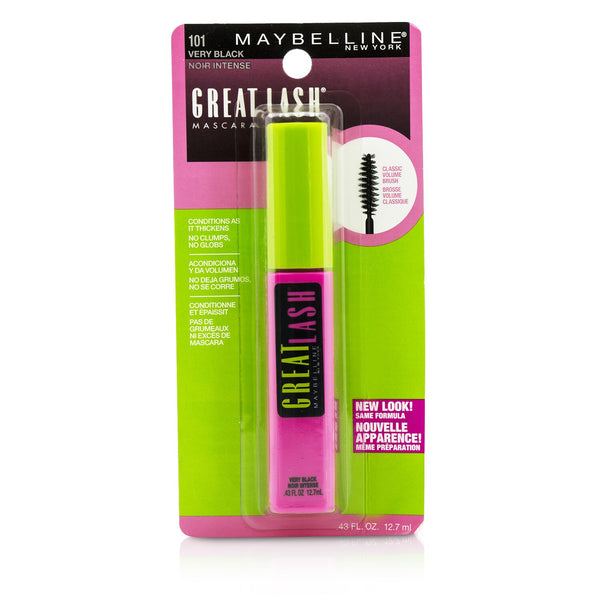 Maybelline Great Lash Mascara with Classic Volume Brush - #101 Very Black  12.7ml/0.43oz