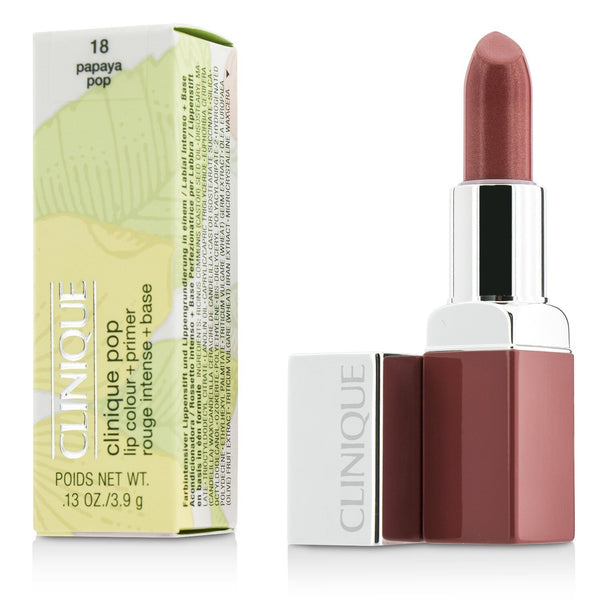 Clinique Clinique Pop Lip Colour + Primer - # 18 Papaya Pop 