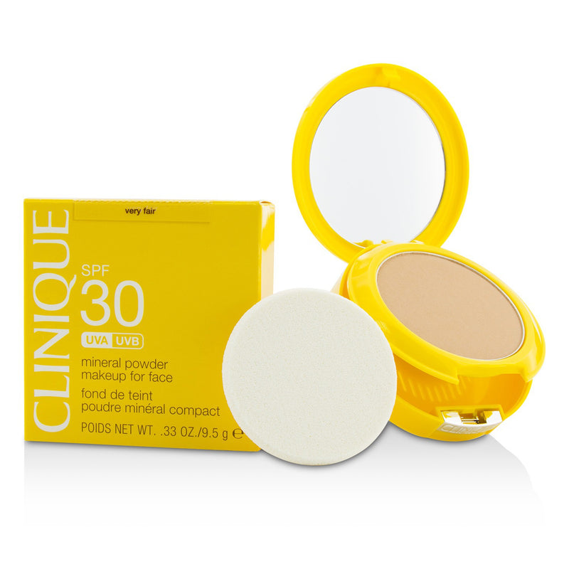 Clinique Sun SPF 30 Mineral Powder Makeup For Face - Very Fair  9.5g/0.33oz