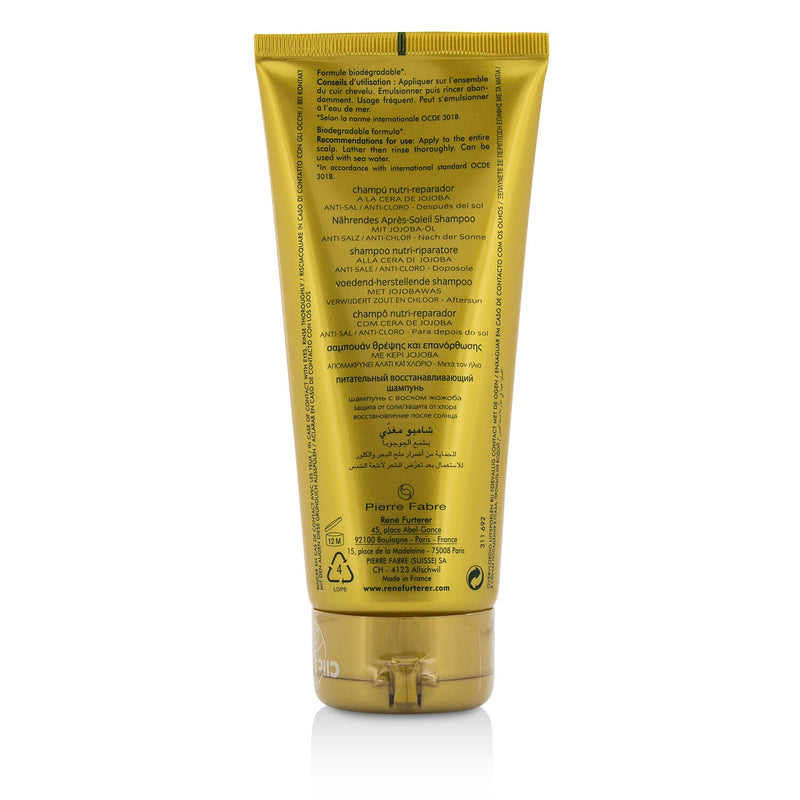 Rene Furterer Solaire Nourishing Repair Shampoo with Jojoba Wax - After Sun 