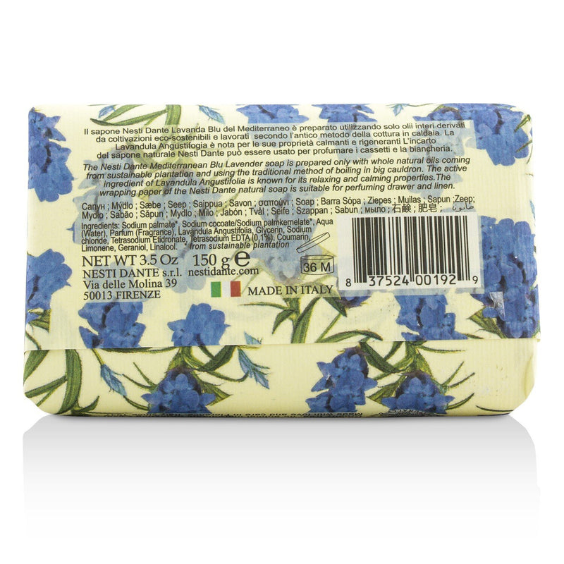 Nesti Dante Lavanda Natural Soap - Blu Del Mediterraneo - Relaxing  150g/5.29oz