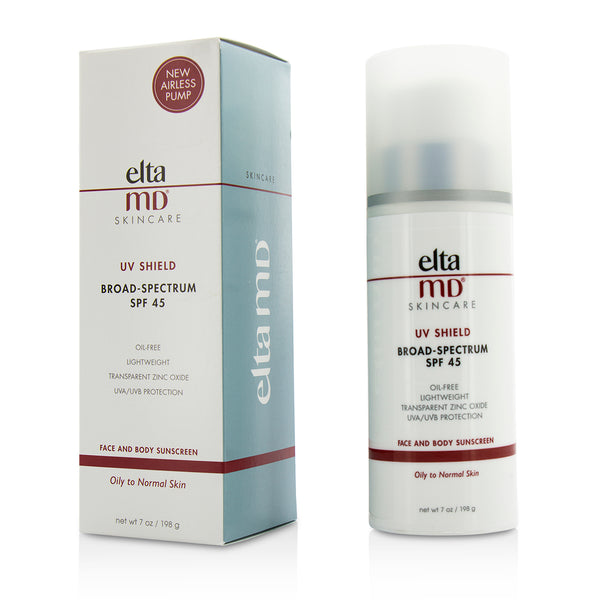 EltaMD UV Shield Face & Body Sunscreen SPF 45 - For Oily To Normal Skin  198g/7oz