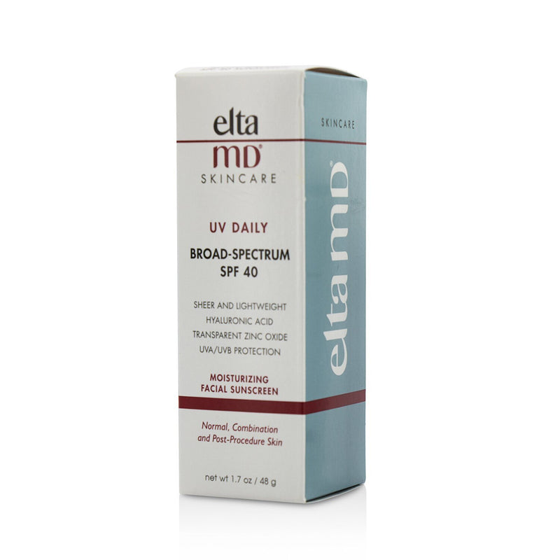 EltaMD UV Daily Moisturizing Facial Sunscreen SPF 40 - For Normal, Combination & Post-Procedure Skin  48g/1.7oz