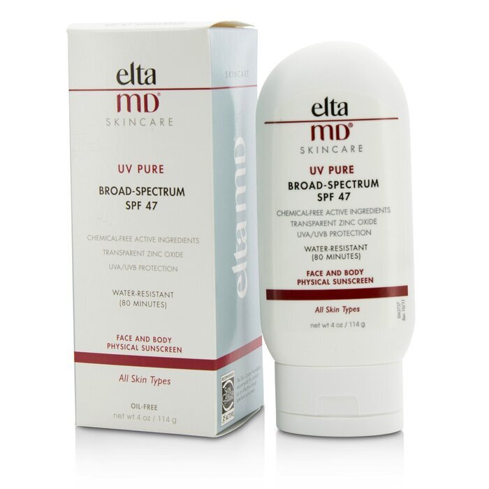 EltaMD UV Pure Water-Resistant Face & Body Physical Sunscreen SPF 47 114g/4oz