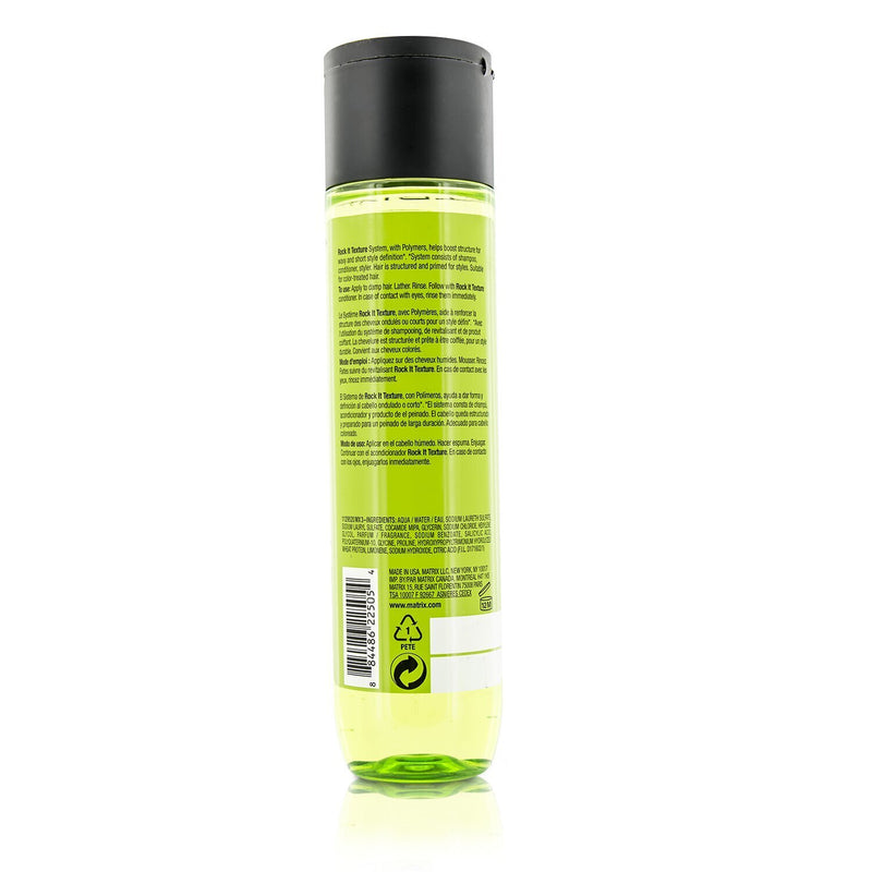 Matrix Total Results Rock It Texture Polymers Shampoo (For Texture) 