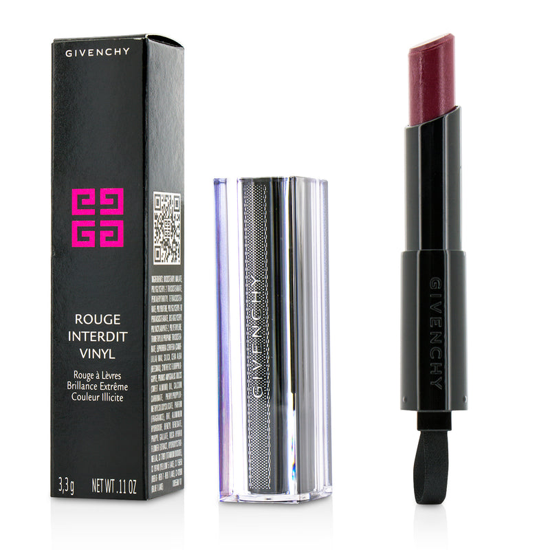 Givenchy Rouge Interdit Vinyl Extreme Shine Lipstick - # 12 Grenat Envoutant  3.3g/0.11oz