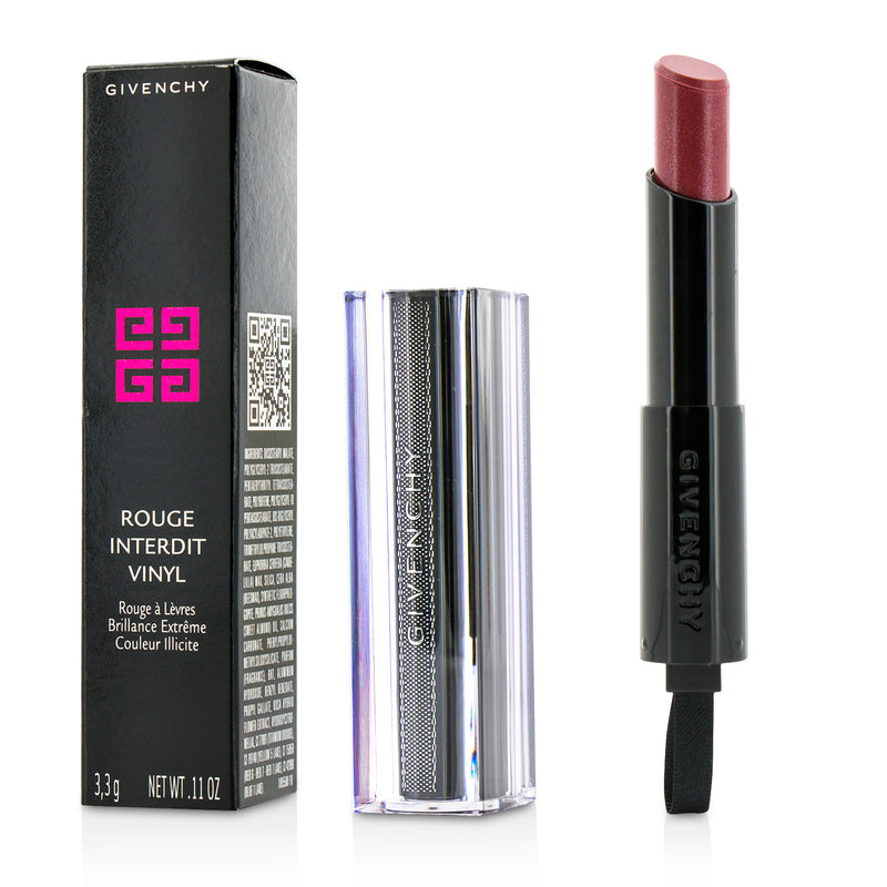 Givenchy Rouge Interdit Vinyl Extreme Shine Lipstick - # 13 Rose Desirable  3.3g/0.11oz