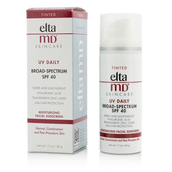 EltaMD UV Daily Moisturizing Facial Sunscreen SPF 40 - For Normal, Combination & Post-Procedure Skin - Tinted 