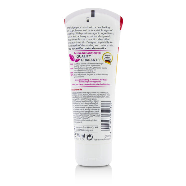 Lavera Organic Cranberry & Argan Oil Anti-Ageing Hand Cream 