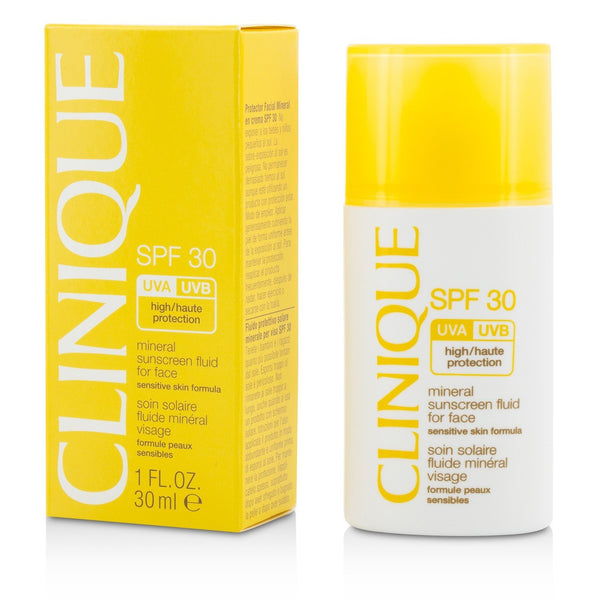 Clinique Mineral Sunscreen Fluid For Face SPF 30 - Sensitive Skin Formula  30ml/1oz